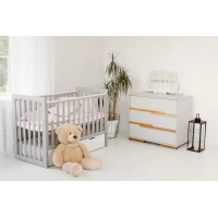 Кроватка для новоронароджених Lux-11 Angelo біла 